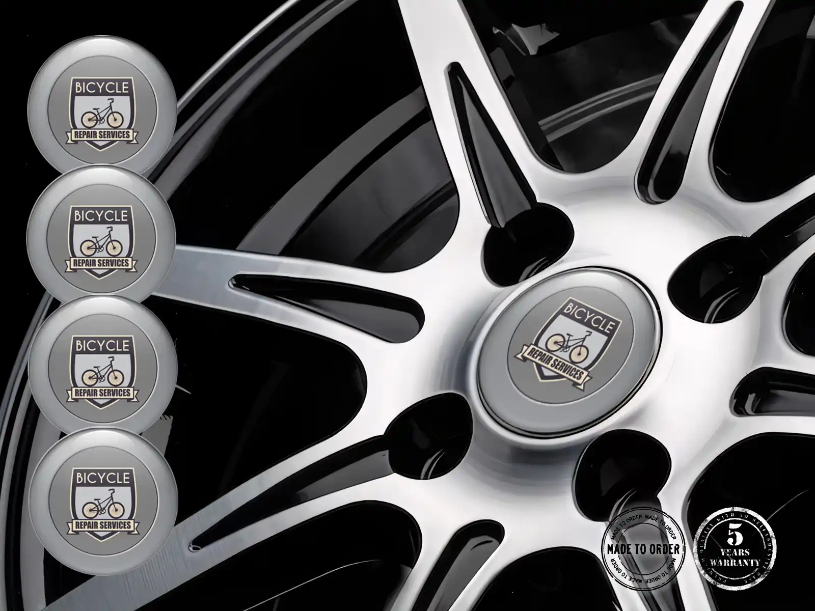 Wheel Badge Limited Drift Style Vehicle Dome